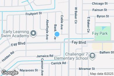 Map image of the property - 6315 Banks Ave