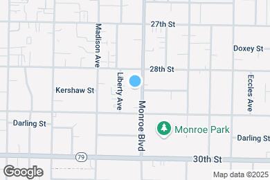Map image of the property - 2839 Monroe Blvd
