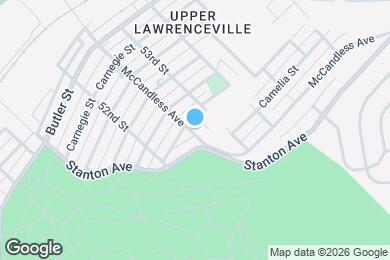 Map image of the property - 905 McCandless Ave