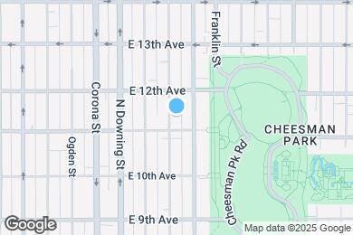 Map image of the property - 1126 Lafayette St