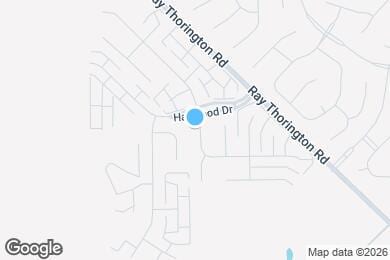 Map image of the property - 1312 Hallwood Ln