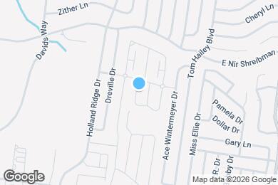 Map image of the property - 209 Kirkside Dr