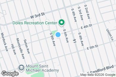 Map image of the property - 310 S 7th Ave