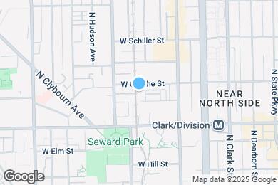 Map image of the property - 301 W Goethe St