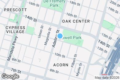 Map image of the property - 1118 12th St