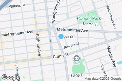 Map image of the property - 43 Bushwick Ave