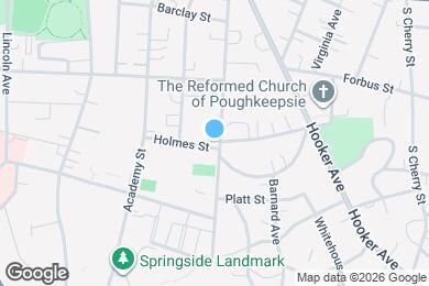 Map image of the property - 117-119 S Hamilton St