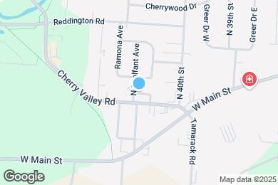 Map image of the property - 20 N Chalfant Rd