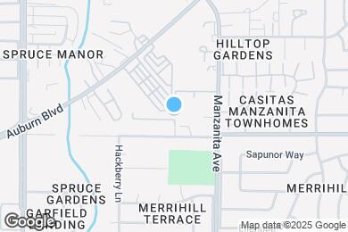 Map image of the property - Palm Terrace Apartments