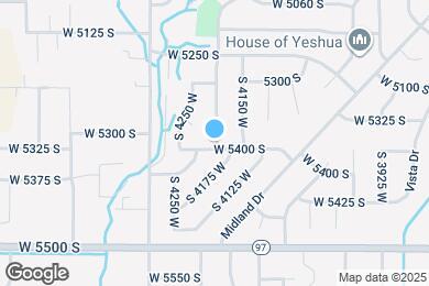 Map image of the property - 5397 S 4200 W