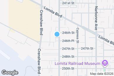 Map image of the property - 24619 1/2 Pennsylvania Ave