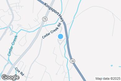 Map image of the property - Poplar Ridge Apartments