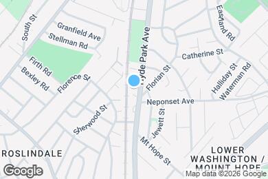 Map image of the property - 391 Hyde Park Ave