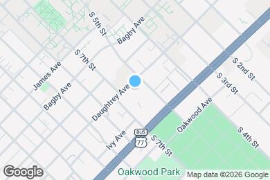 Map image of the property - Allen Place
