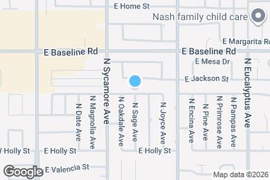 Map image of the property - 340 E Shamrock St