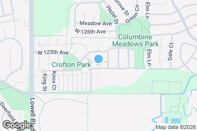 Map image of the property - 3354 W 126th Pl