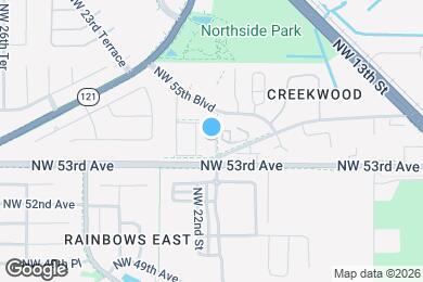 Map image of the property - 5362 NW 21st Ct