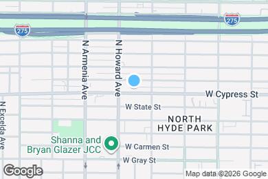 Map image of the property - 2125 W Cypress St
