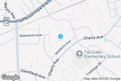 Map image of the property - 1626 Center Ave