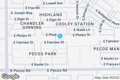 Map image of the property - 3546 E Fairview St