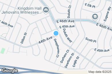 Map image of the property - 4392 Deephaven Ct