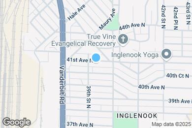 Map image of the property - 3915 41st Ave N