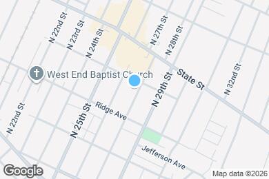 Map image of the property - 541 N 27th St