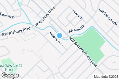 Map image of the property - 632 Creekview Dr