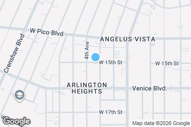 Map image of the property - 3310 W 15th St