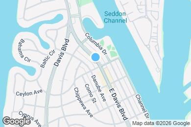 Map image of the property - 170 E Davis Blvd