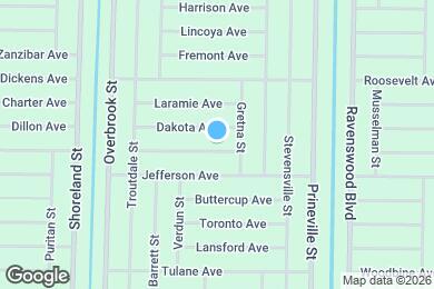 Map image of the property - 18396 Moonshadow Ave.