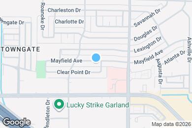 Map image of the property - 1506 Mayfield Ave