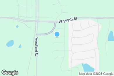 Map image of the property - 19649 W 200th St