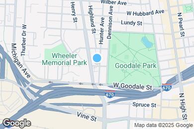 Map image of the property - 256 W Poplar Ave