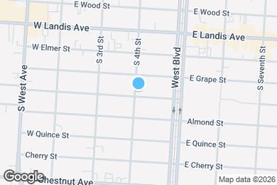 Map image of the property - 221 S 4th St