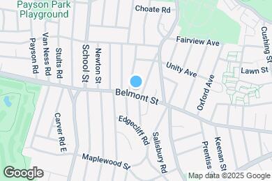 Map image of the property - 225 Belmont St