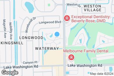 Map image of the property - Villas At Blue Cove Apartments