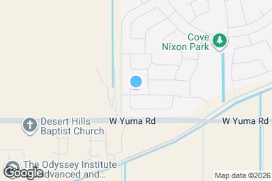 Map image of the property - 20256 W Tonto St