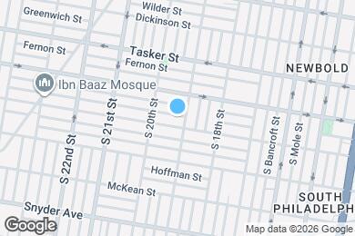 Map image of the property - 1910 Pierce St