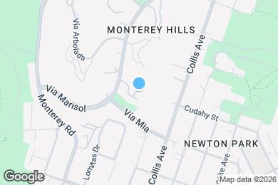 Map image of the property - 4040 Via Marisol