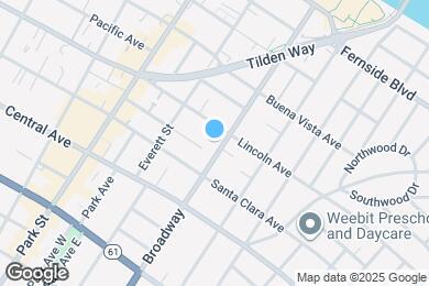 Map image of the property - 1525 Broadway