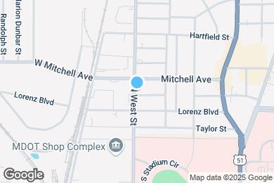 Map image of the property - 206 Gunter St