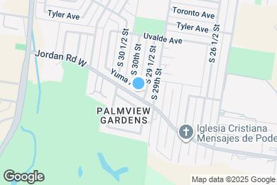 Map image of the property - 2921 Yuma Ave
