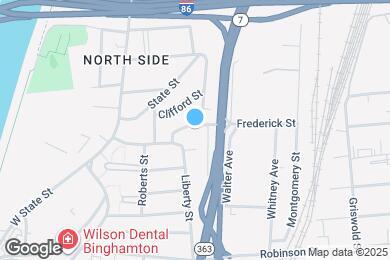 Map image of the property - 38 Frederick St