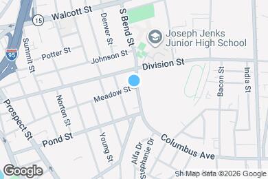 Map image of the property - 177 S Bend St
