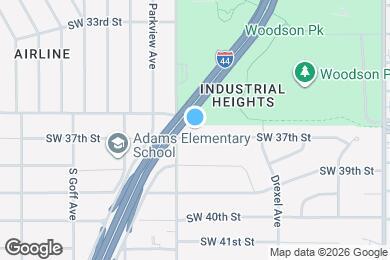 Map image of the property - 3225 SW 37th St