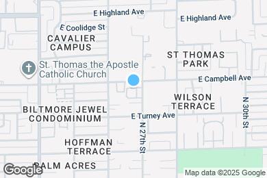 Map image of the property - 4438 N 27th St