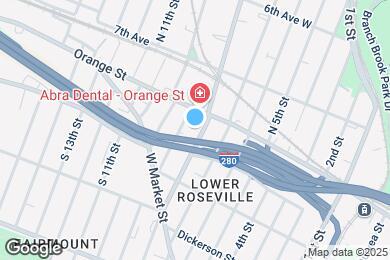 Map image of the property - 70 Roseville Ave