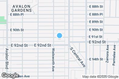 Map image of the property - 920 E 91st St