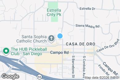 Map image of the property - 3938 N Bonita St